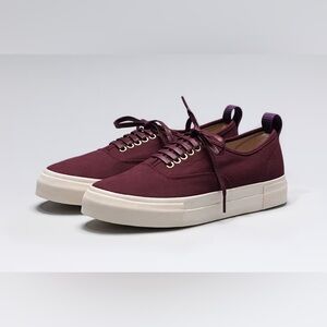 Eytys Mother Canvas Platform Sneakers wine/plum size EU37 / 23.5cm